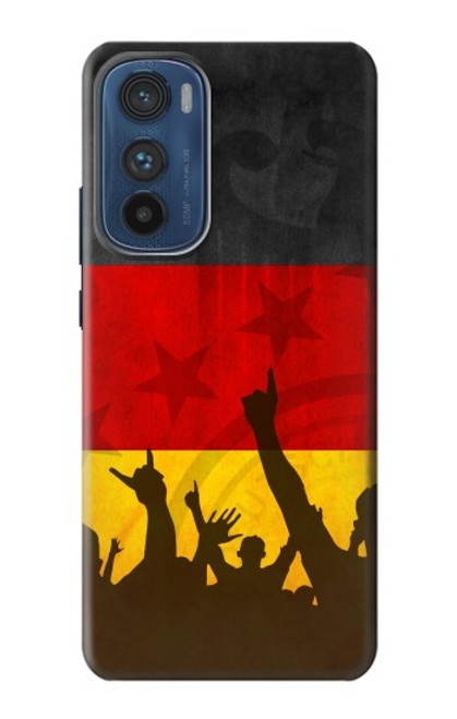 W2966 Germany Football Soccer Hard Case and Leather Flip Case For Motorola Edge 30