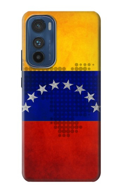 W2974 Venezuela Football Soccer Hard Case and Leather Flip Case For Motorola Edge 30