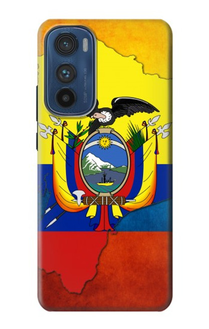 W3020 Ecuador Flag Hard Case and Leather Flip Case For Motorola Edge 30