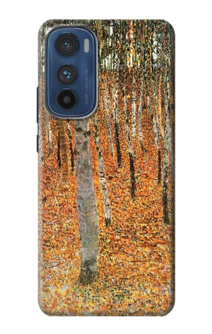 W3380 Gustav Klimt Birch Forest Hard Case and Leather Flip Case For Motorola Edge 30