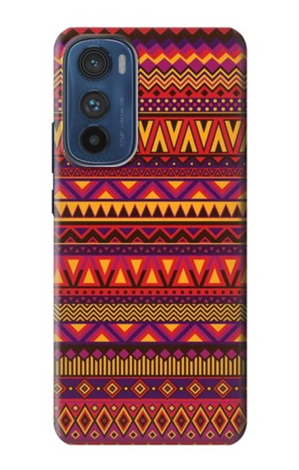 W3404 Aztecs Pattern Hard Case and Leather Flip Case For Motorola Edge 30