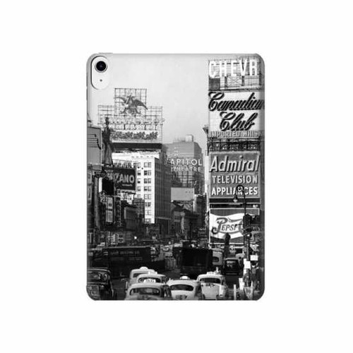 W0182 Old New York Vintage Tablet Hard Case For iPad 10.9 (2022)