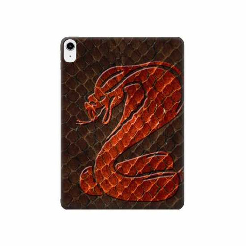 W0663 Cobra Snake Skin Tablet Hard Case For iPad 10.9 (2022)