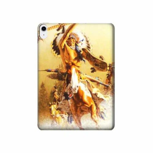 W1087 Red Indian Warrior Tablet Hard Case For iPad 10.9 (2022)