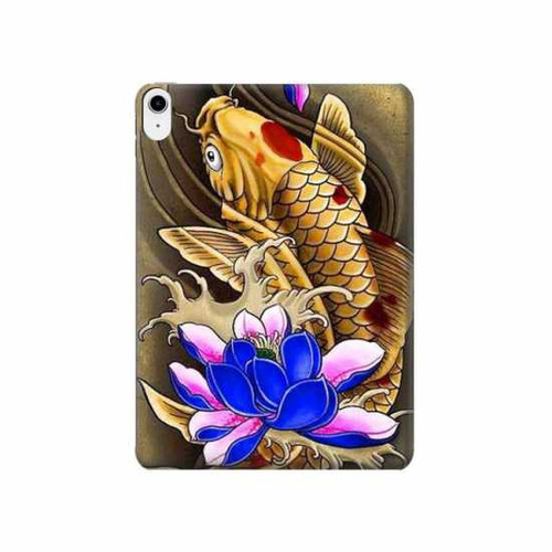 W1604 Carp Koi Fish Japanese Tattoo Tablet Hard Case For iPad 10.9 (2022)