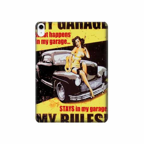 W3198 My Garage Pinup Girl Tablet Hard Case For iPad 10.9 (2022)