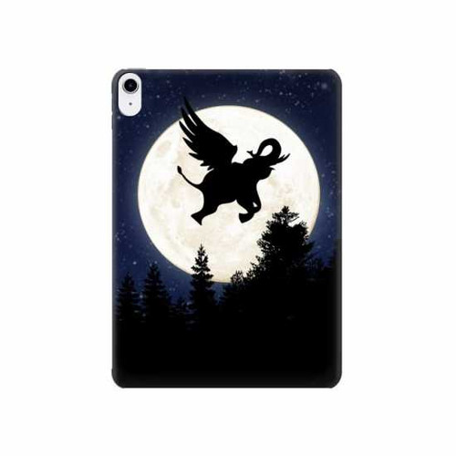 W3323 Flying Elephant Full Moon Night Tablet Hard Case For iPad 10.9 (2022)