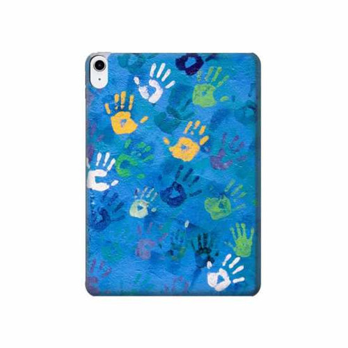 W3403 Hand Print Tablet Hard Case For iPad 10.9 (2022)