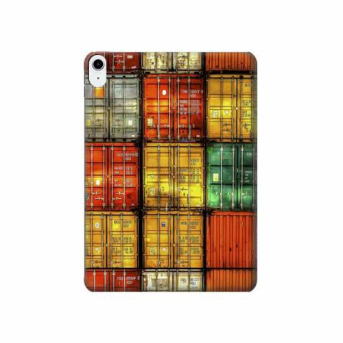 W3861 Colorful Container Block Tablet Hard Case For iPad 10.9 (2022)
