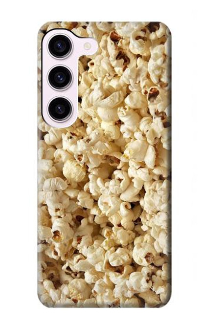 W0625 Popcorn Hard Case and Leather Flip Case For Samsung Galaxy S23
