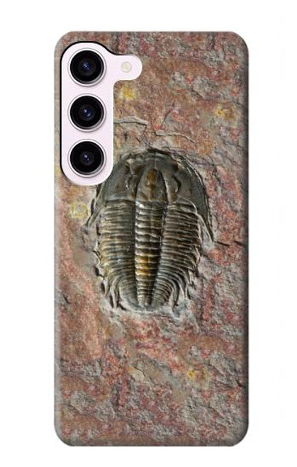 W1454 Trilobite Fossil Hard Case and Leather Flip Case For Samsung Galaxy S23