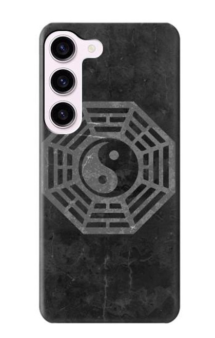 W2503 Tao Dharma Yin Yang Hard Case and Leather Flip Case For Samsung Galaxy S23