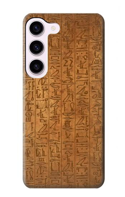 W2805 Egyptian Hierogylphics Papyrus of Ani Hard Case and Leather Flip Case For Samsung Galaxy S23