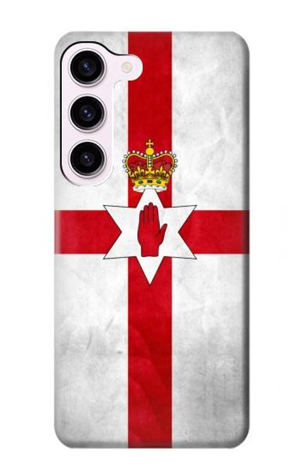 W2972 Northern Ireland Football Hard Case and Leather Flip Case For Samsung Galaxy S23