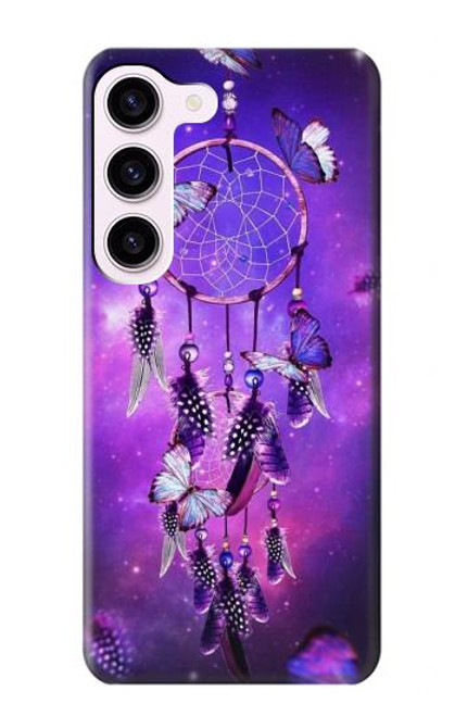 W3685 Dream Catcher Hard Case and Leather Flip Case For Samsung Galaxy S23