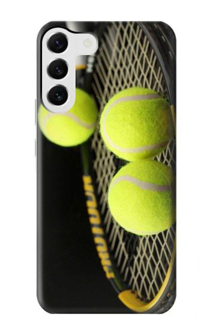 W0072 Tennis Hard Case and Leather Flip Case For Samsung Galaxy S23 Plus