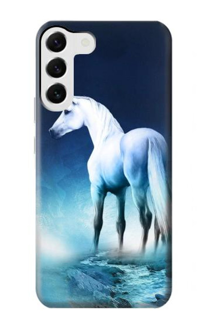 W1130 Unicorn Horse Hard Case and Leather Flip Case For Samsung Galaxy S23 Plus