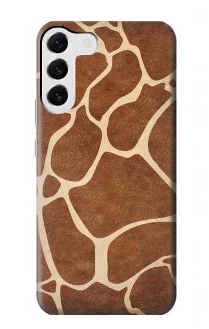 W2326 Giraffe Skin Hard Case and Leather Flip Case For Samsung Galaxy S23 Plus