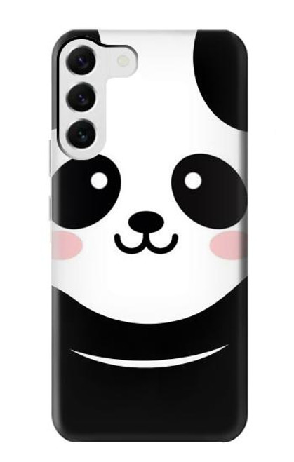 W2662 Cute Panda Cartoon Hard Case and Leather Flip Case For Samsung Galaxy S23 Plus