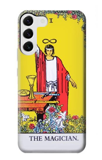 W2806 Tarot Card The Magician Hard Case and Leather Flip Case For Samsung Galaxy S23 Plus