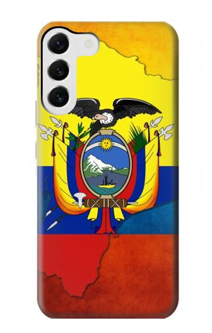 W3020 Ecuador Flag Hard Case and Leather Flip Case For Samsung Galaxy S23 Plus