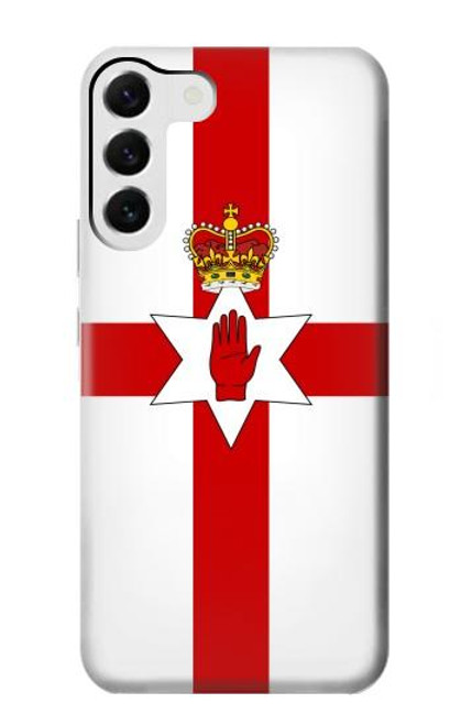 W3089 Flag of Northern Ireland Hard Case and Leather Flip Case For Samsung Galaxy S23 Plus