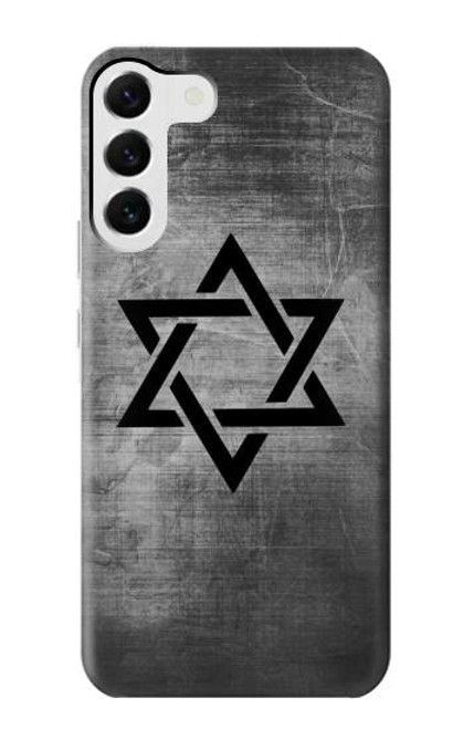 W3107 Judaism Star of David Symbol Hard Case and Leather Flip Case For Samsung Galaxy S23 Plus