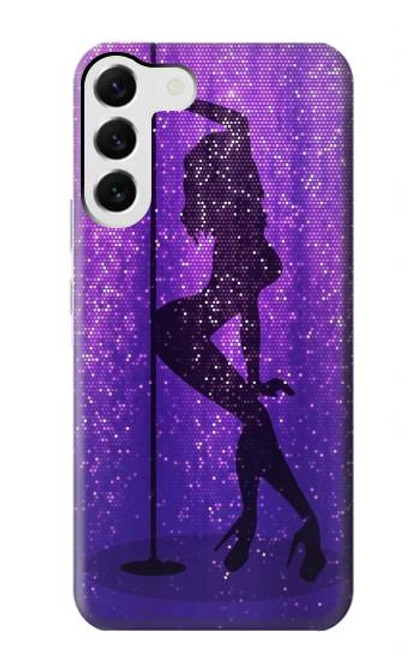 W3400 Pole Dance Hard Case and Leather Flip Case For Samsung Galaxy S23 Plus