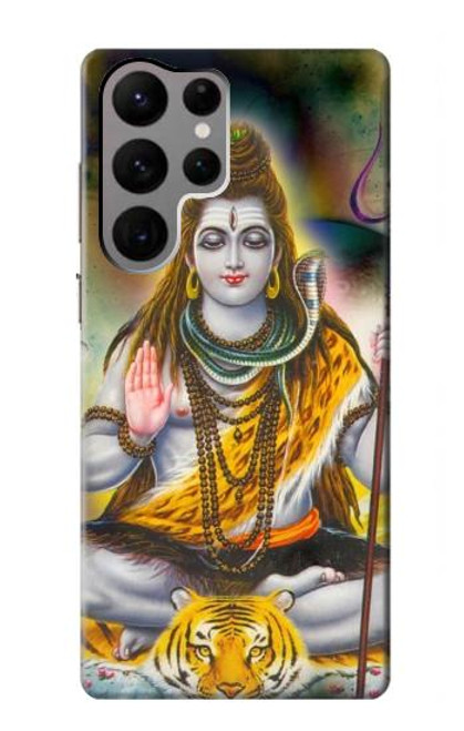 W2287 Lord Shiva Hindu God Hard Case and Leather Flip Case For Samsung Galaxy S23 Ultra