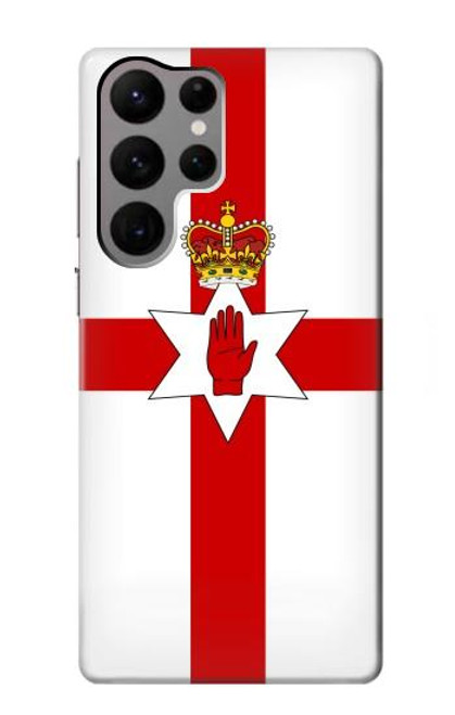 W3089 Flag of Northern Ireland Hard Case and Leather Flip Case For Samsung Galaxy S23 Ultra