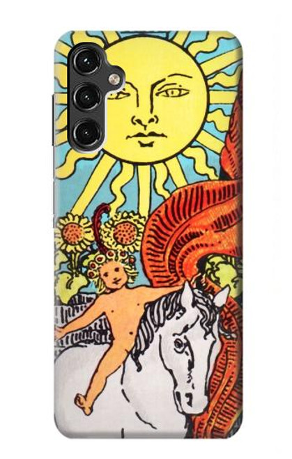 W0565 Tarot Sun Hard Case and Leather Flip Case For Samsung Galaxy A14 5G