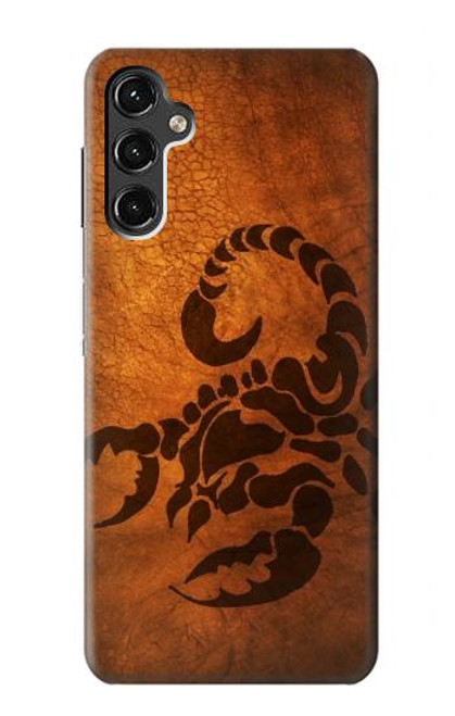 W0683 Scorpion Tattoo Hard Case and Leather Flip Case For Samsung Galaxy A14 5G