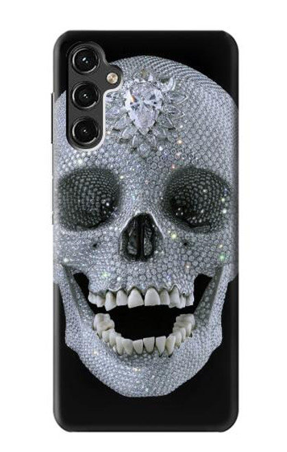 W1286 Diamond Skull Hard Case and Leather Flip Case For Samsung Galaxy A14 5G