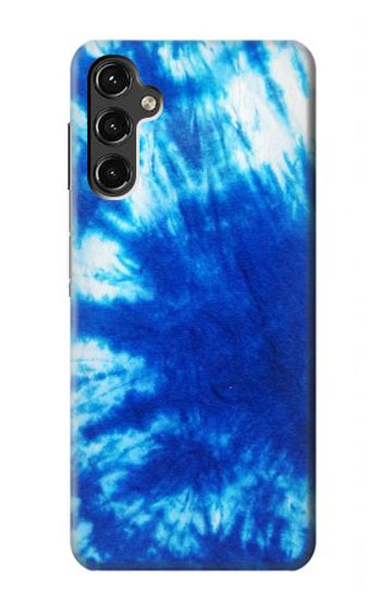 W1869 Tie Dye Blue Hard Case and Leather Flip Case For Samsung Galaxy A14 5G