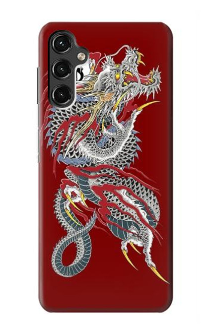 W2104 Yakuza Dragon Tattoo Hard Case and Leather Flip Case For Samsung Galaxy A14 5G