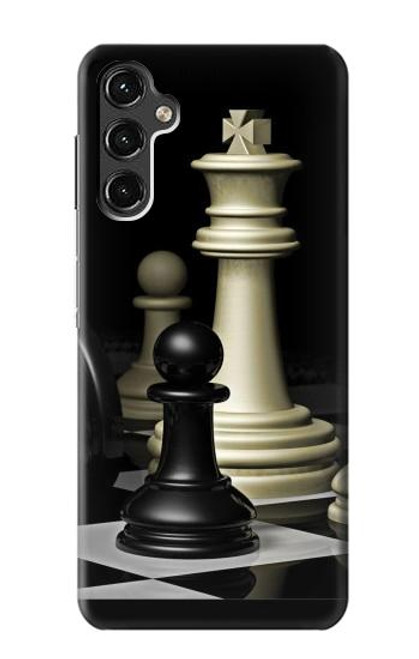 W2262 Chess King Hard Case and Leather Flip Case For Samsung Galaxy A14 5G