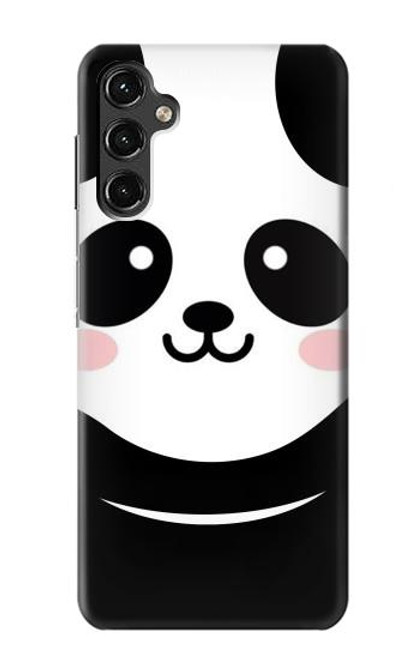 W2662 Cute Panda Cartoon Hard Case and Leather Flip Case For Samsung Galaxy A14 5G