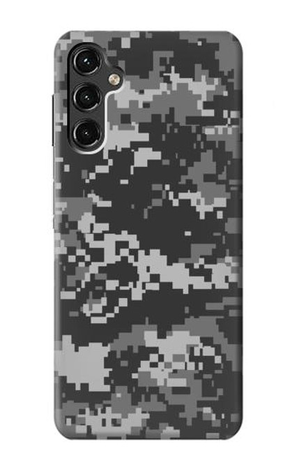 W3293 Urban Black Camo Camouflage Hard Case and Leather Flip Case For Samsung Galaxy A14 5G