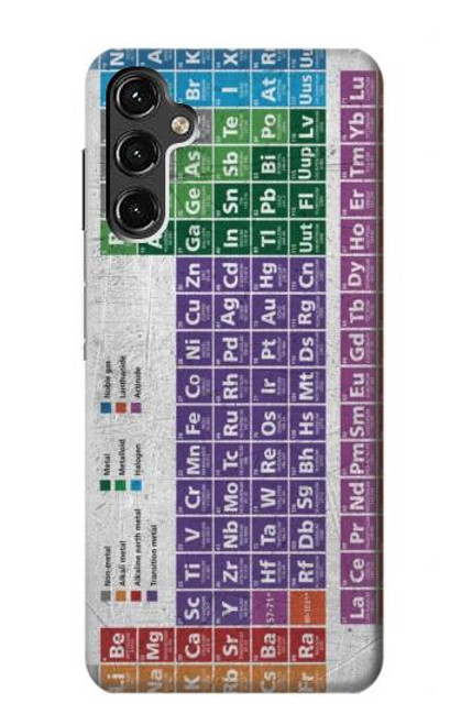 W3383 Periodic Table Hard Case and Leather Flip Case For Samsung Galaxy A14 5G