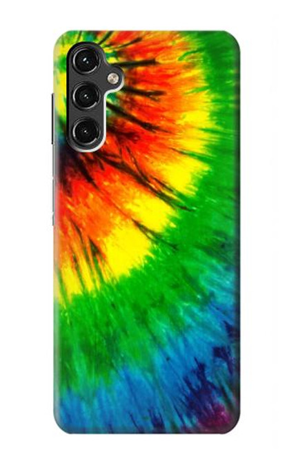 W3422 Tie Dye Hard Case and Leather Flip Case For Samsung Galaxy A14 5G