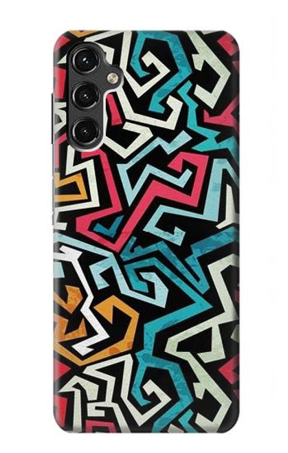 W3712 Pop Art Pattern Hard Case and Leather Flip Case For Samsung Galaxy A14 5G