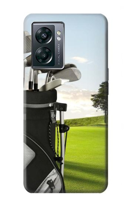 W0067 Golf Hard Case and Leather Flip Case For OnePlus Nord N300