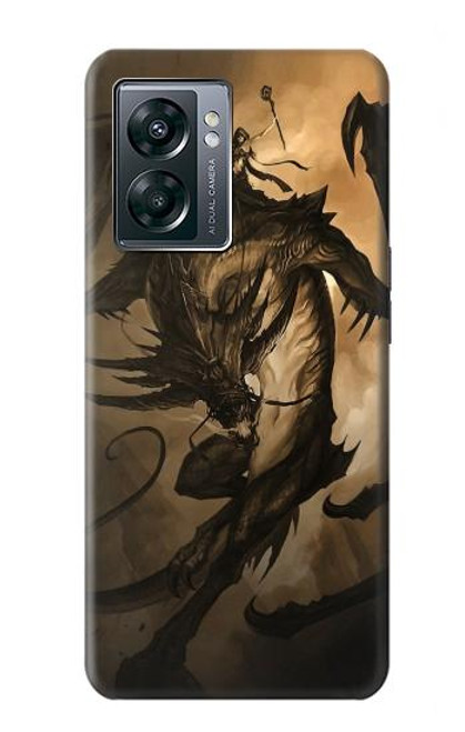 W0388 Dragon Rider Hard Case and Leather Flip Case For OnePlus Nord N300