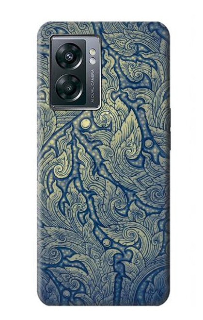 W0568 Thai Art Hard Case and Leather Flip Case For OnePlus Nord N300