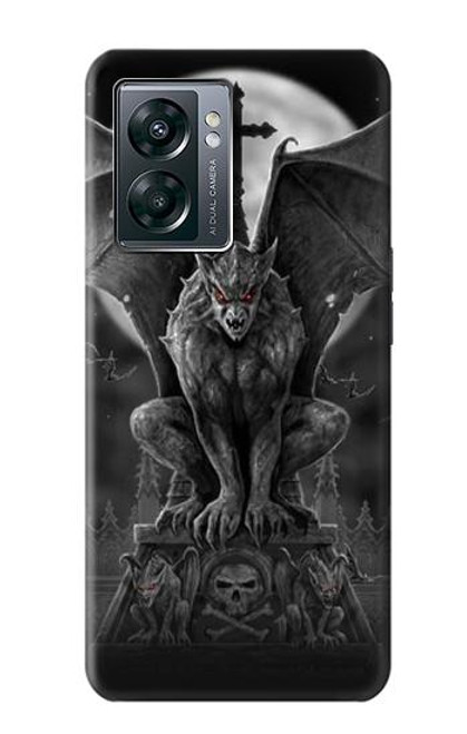 W0850 Gargoyle Devil Demon Hard Case and Leather Flip Case For OnePlus Nord N300