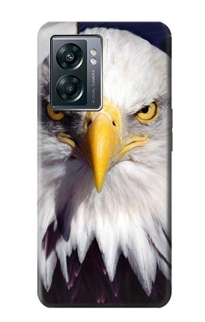 W0854 Eagle American Hard Case and Leather Flip Case For OnePlus Nord N300