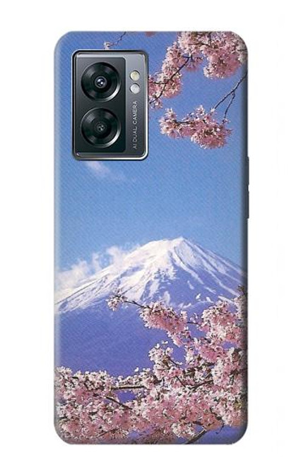 W1060 Mount Fuji Sakura Cherry Blossom Hard Case and Leather Flip Case For OnePlus Nord N300