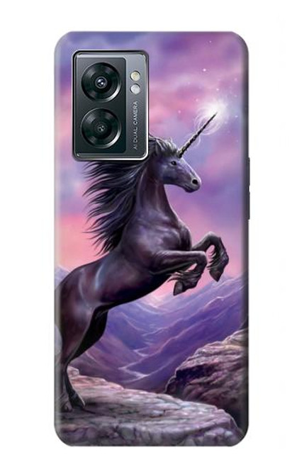 W1461 Unicorn Fantasy Horse Hard Case and Leather Flip Case For OnePlus Nord N300