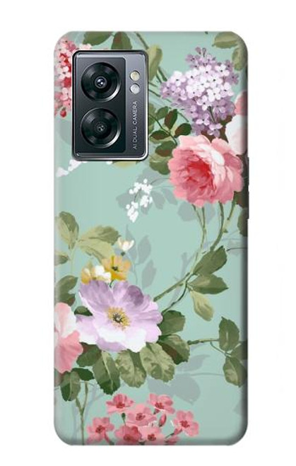 W2178 Flower Floral Art Painting Hard Case and Leather Flip Case For OnePlus Nord N300