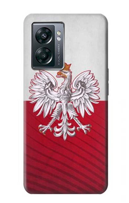 W3005 Poland Football Soccer Hard Case and Leather Flip Case For OnePlus Nord N300